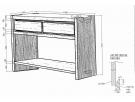 Frejus large hall table